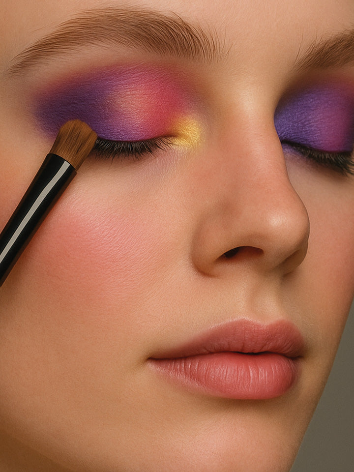 TILT HEAD SMUDGE BRUSH - PRO MAKEUP BRUSHES COLOR STUDIO