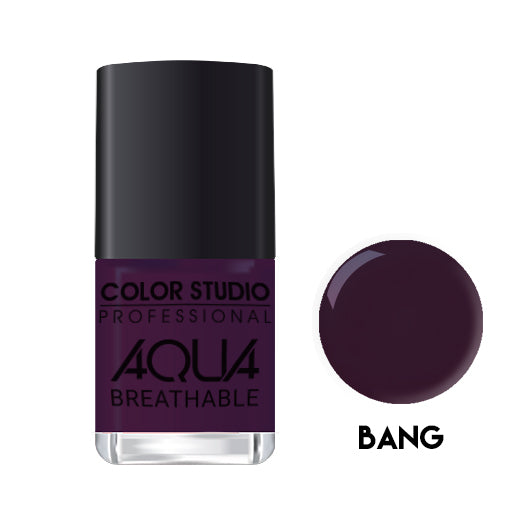 BANG AQUA BREATHABLE NAIL COLORS - COLORSTUDIOMAKEUP