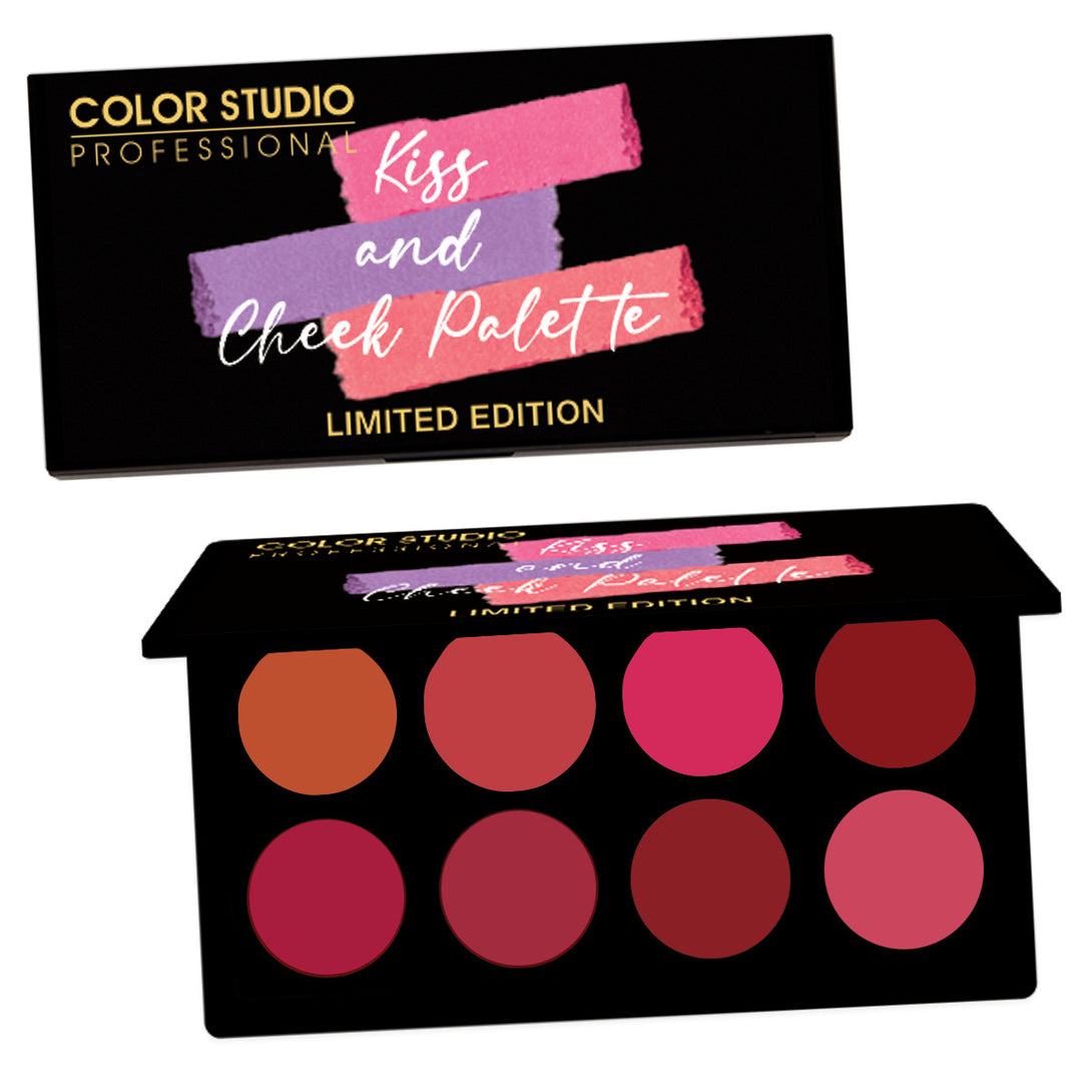 LIMITED EDITION KISS & CHEEK PALETTE - COLORSTUDIOMAKEUP