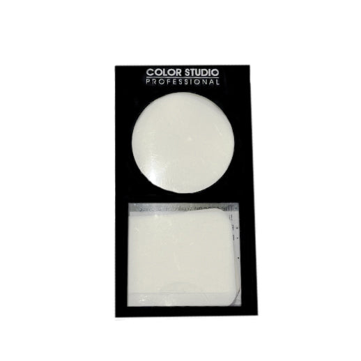Color Studio Professional Makeup Tools-Cosmetic Face powder Puff 4PCS Bundle (2pc round 2pc rectangle) - COLORSTUDIOMAKEUP